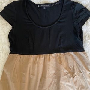 EUC Anne Klein Stretch Color Block Dress SZ 8 Pet